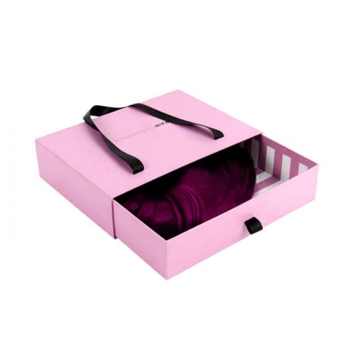 Magnetic Hair Extensions Packaging Box, Magnetic Closure Gift Box For Hair  Extension